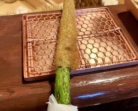 Dinner at Kushi Katsu A-bon (串かつ あーぼん)