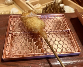 Dinner at Kushi Katsu A-bon (串かつ あーぼん)
