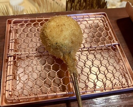 Dinner at Kushi Katsu A-bon (串かつ あーぼん)