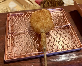 Dinner at Kushi Katsu A-bon (串かつ あーぼん)