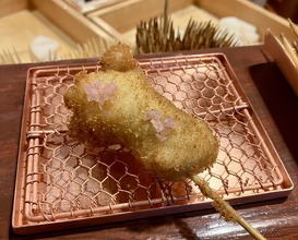 Dinner at Kushi Katsu A-bon (串かつ あーぼん)