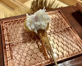 Dinner at Kushi Katsu A-bon (串かつ あーぼん)