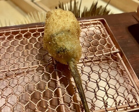 Dinner at Kushi Katsu A-bon (串かつ あーぼん)