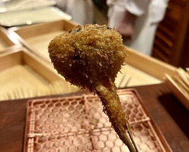 Dinner at Kushi Katsu A-bon (串かつ あーぼん)