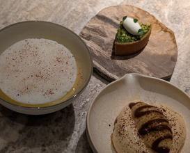 Dinner at ad hoc (ad hoc )