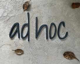 Dinner at ad hoc (ad hoc )