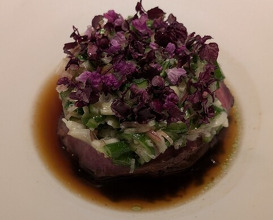 Dinner at agnel d'or (アニエルドール)