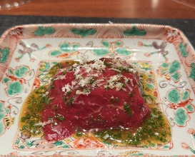 Dinner at Narayamachi Ao (奈良屋町 青)