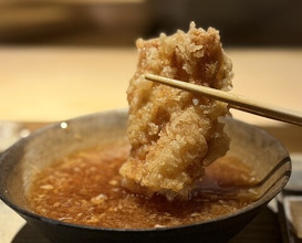 Dinner at Tempura Araki(Sapporo)