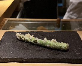 Dinner at Tempura Araki(Sapporo)