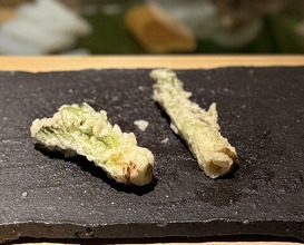 Dinner at Tempura Araki(Sapporo)