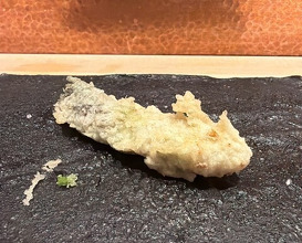 Dinner at Tempura Araki(Sapporo)