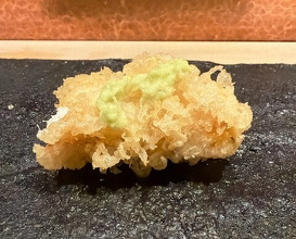 Dinner at Tempura Araki(Sapporo)