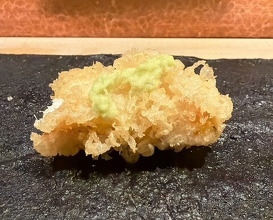 Dinner at Tempura Araki(Sapporo)