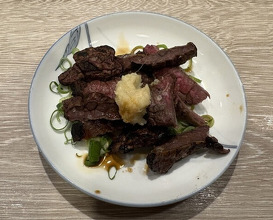 Dinner at Wafu Motsu Ryori Arata (和風もつ料理 あらた)