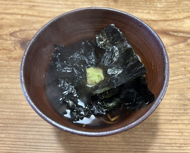 Dinner at Akama Chaya Asago (赤間茶屋 あ三五)