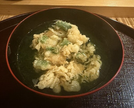 Dinner at Tempura Asanuma (天ぷら浅沼)