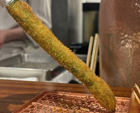 Dinner at kushikatsu daibon (串かつ だいぼん)