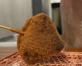 Dinner at kushikatsu daibon (串かつ だいぼん)