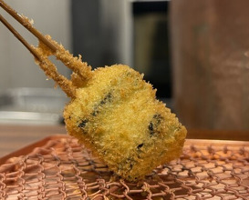 Dinner at kushikatsu daibon (串かつ だいぼん)