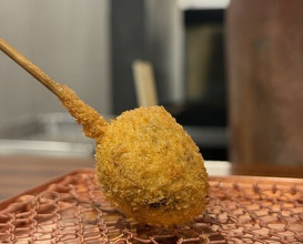 Dinner at kushikatsu daibon (串かつ だいぼん)