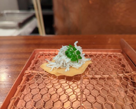 Dinner at kushikatsu daibon (串かつ だいぼん)