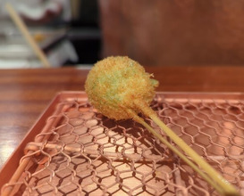 Dinner at kushikatsu daibon (串かつ だいぼん)