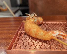 Dinner at kushikatsu daibon (串かつ だいぼん)