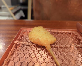 Dinner at kushikatsu daibon (串かつ だいぼん)