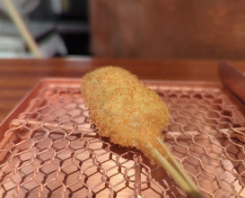 Dinner at kushikatsu daibon (串かつ だいぼん)