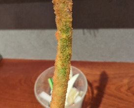 Dinner at kushikatsu daibon (串かつ だいぼん)