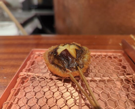 Dinner at kushikatsu daibon (串かつ だいぼん)