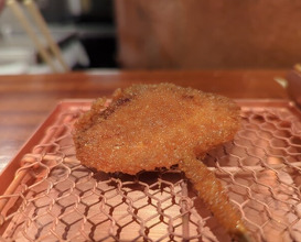 Dinner at kushikatsu daibon (串かつ だいぼん)