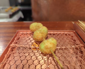 Dinner at kushikatsu daibon (串かつ だいぼん)