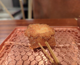 Dinner at kushikatsu daibon (串かつ だいぼん)