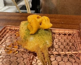 Dinner at kushikatsu daibon (串かつ だいぼん)