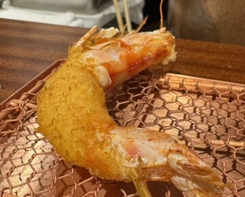 Dinner at kushikatsu daibon (串かつ だいぼん)