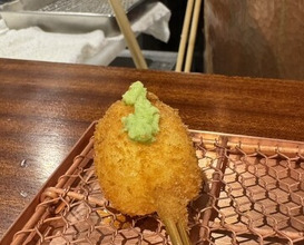Dinner at kushikatsu daibon (串かつ だいぼん)