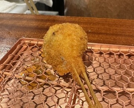 Dinner at kushikatsu daibon (串かつ だいぼん)