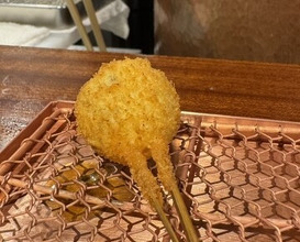 Dinner at kushikatsu daibon (串かつ だいぼん)