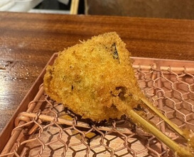 Dinner at kushikatsu daibon (串かつ だいぼん)