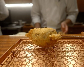 Dinner at kushikatsu daibon (串かつ だいぼん)