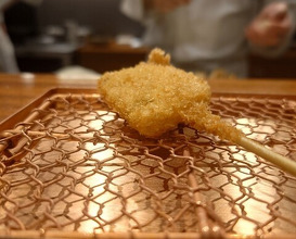 Dinner at kushikatsu daibon (串かつ だいぼん)