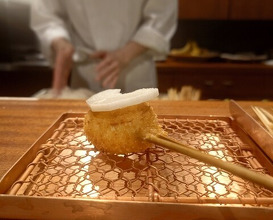 Dinner at kushikatsu daibon (串かつ だいぼん)