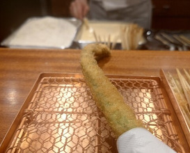 Dinner at kushikatsu daibon (串かつ だいぼん)