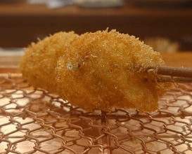 Dinner at kushikatsu daibon (串かつ だいぼん)