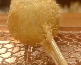 Dinner at kushikatsu daibon (串かつ だいぼん)