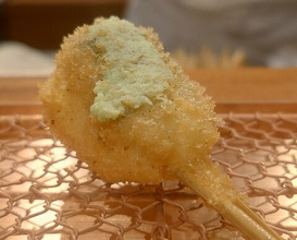 Dinner at kushikatsu daibon (串かつ だいぼん)