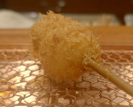 Dinner at kushikatsu daibon (串かつ だいぼん)