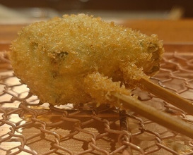 Dinner at kushikatsu daibon (串かつ だいぼん)